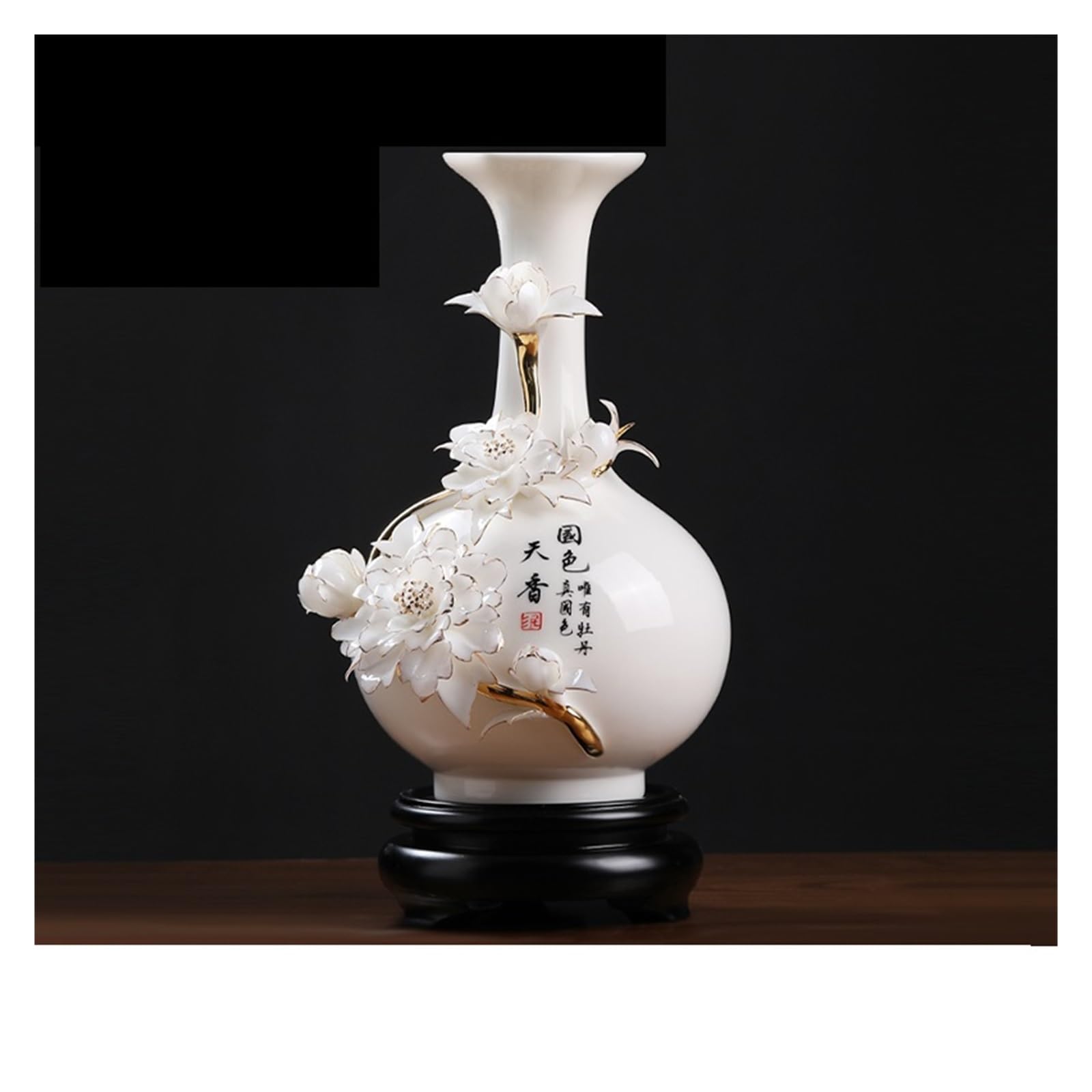 Vase en céramique fait à la main TUSUOD pour une décoration de salon élégante