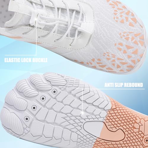 Image of Hike Barefoot Shoes Womens Men,Unisex Barefoot Water Shoes Breathable, Anti-Slip Hiking Footwear for Athletic Wide Toe Shoe Footwear for Hiking, Walking, Running, Yoga, and Water Sports