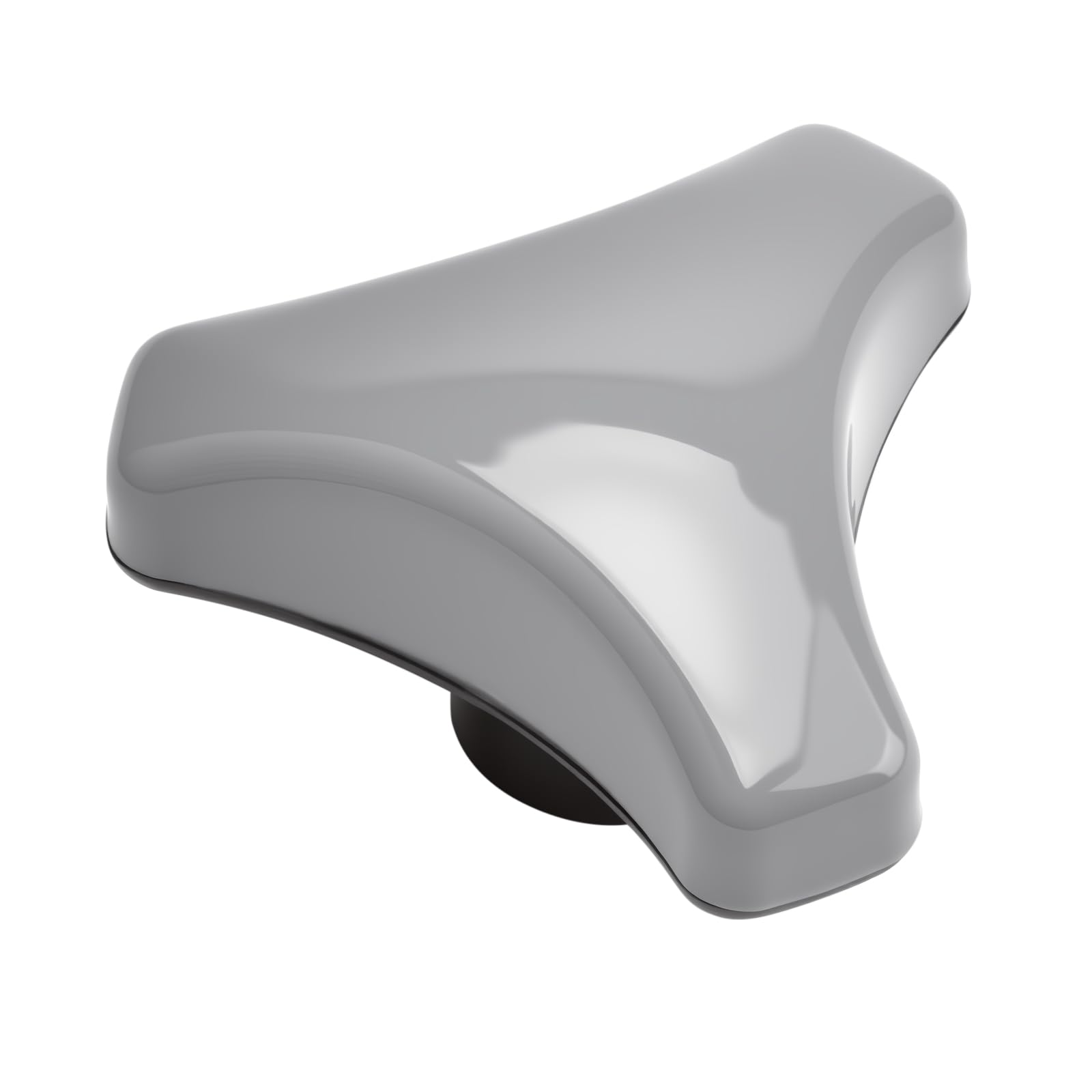472992002 Door Knob Gray Handle Compatible with Electrolux-ELS, LaundryLux, Wascator Wascomat Washer Handles