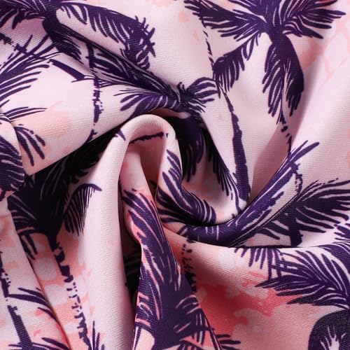 Image of DREAM BUS Toddler Girls One Piece Swimsuits with Boyshorts Little Girls Bathing Suit Summer Swimwear for 18M-6Y
