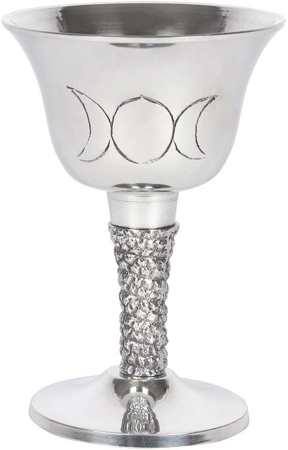 Something Different GW_71938 Chalice | Triple Moon | Silver Metal | 1pc. 120g