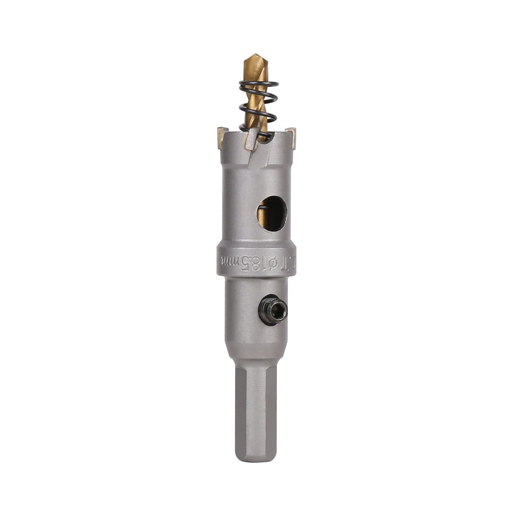 Vearter TCT Hole Saw, 18.5mm Carbide Bit with Pilot Drill, Cutter for Hard Metal, Stainless Steel, Mild Steel, Aluminium Alloy, Copper, Iron, Plastic and Fiberglass — image 1