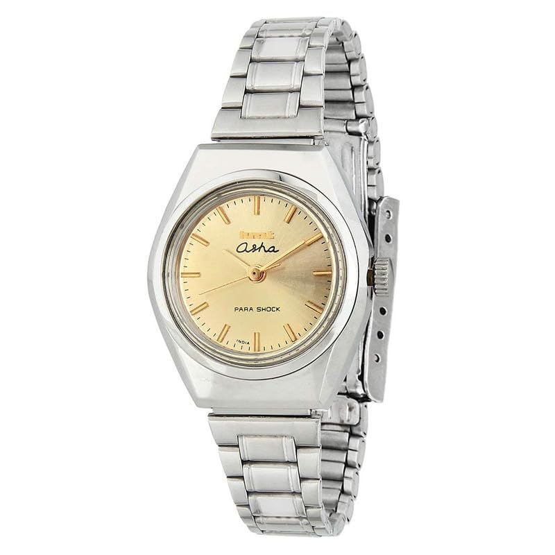 HMT Original and New Asha Hand Winding Antique case Wrist Watch for Women