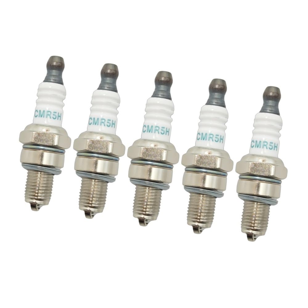 5 bujías compatibles con GX25 GX35 35cc 3500, desbrozadora, sopladora, cortacésped, Motor de 4 Tiempos.