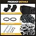 M MATI Steering Stem Bushing Seal Rebuild Kit for Yamaha Grizzly 550 350 450 700 Big Bear 400 Raptor 700 Wolverine 450 YFZ450 YFM350 93112-31800-00