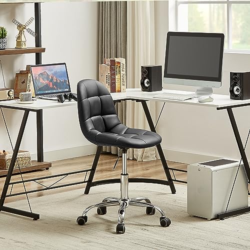 vecelo fabric swivel ergonomic office task chair reviews