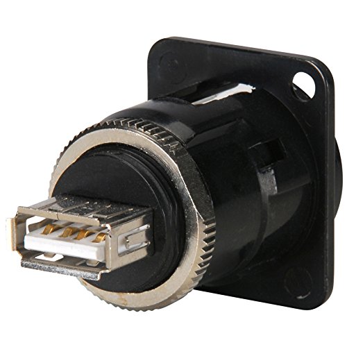 Switchcraft EHUSBBABX USB B to A EH Panel Mount Connector with 4-40 screws