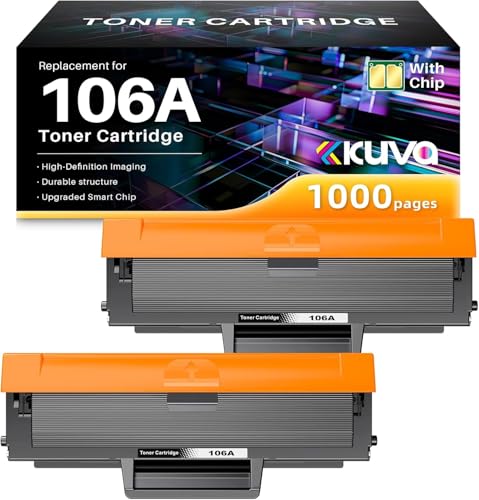 Toner HP 106A W1106A idéal pour le télétravail sur imprimante HP Laser 107a et MFP 135w