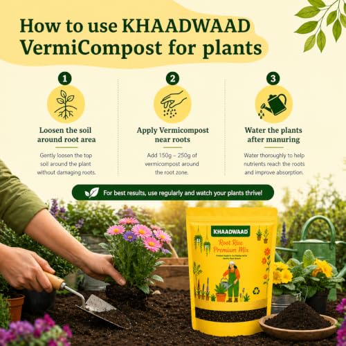 Image of Root Premium Organic Potting Soil Mix for Plants | Ready to Use Growing Medium for Home Garden, Terrace Garden, Pots & Vegetable Plants | 5 KG