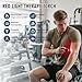 Handheld Red Light Therapy with Stand,Infrared Light Therapy Device for Body and Face, Portable Red Light Therapy Machine for Muscle, Joints Pain Relife(Black)