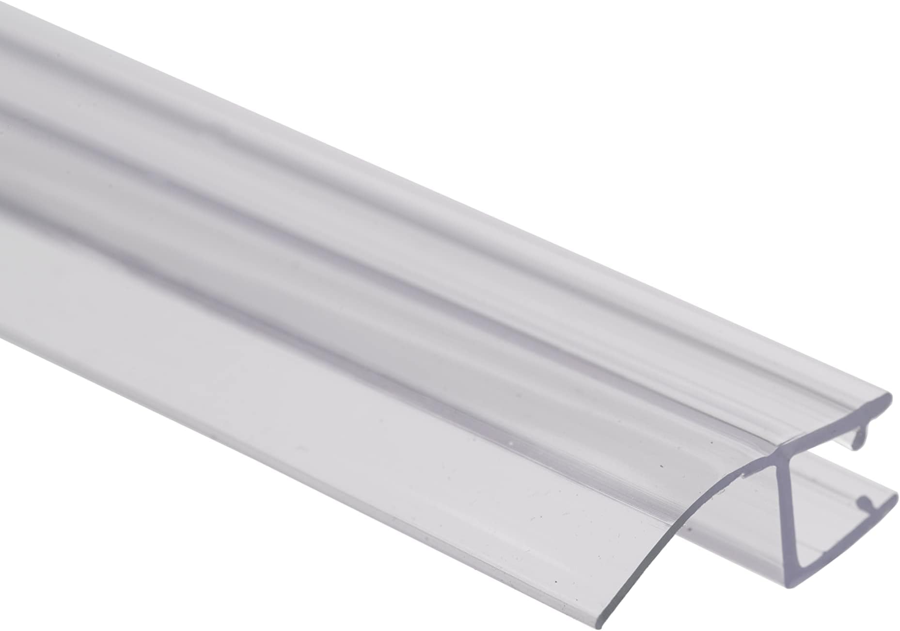 Croydex Rigid Shower Screen Wiper Seal Kit Fitting 4-6 mm Thick Panels, 1000mm