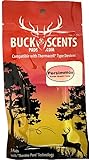 Buck Scent pads.com ~ Scent Cover and Lure Pads ~ 5 Pad Package ~ Estrus ~ Peanut Butter Power ~ Corn Crunch ~ Persimmon ~ Acorn (Persimmon ~ Scent Cover and Lure Pads)