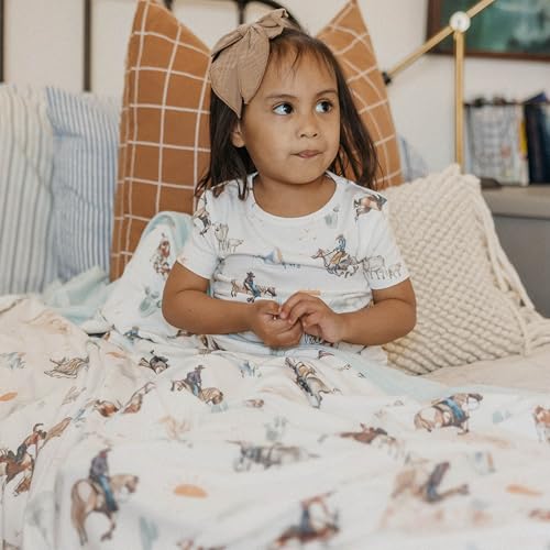 Image of Copper Pearl Jumbo 3-Layer Baby Blanket: Soft Baby Quilts for Boys and Girls | Breathable, Cozy, Toddler Blanket | Baby Quilt for Newborns | 60x72 Premium Material | Boone
