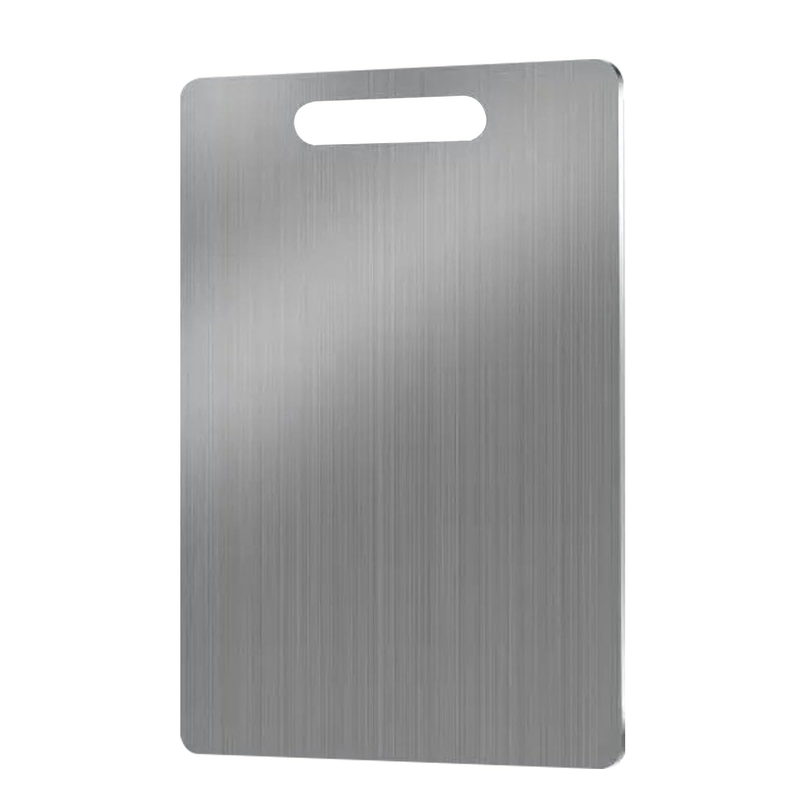 Kitchen Cutting Board - Double Sided Butcher Block, Baking Board Stainless Steel for Meat, Veggies, Fruits - Kitchen Supplies