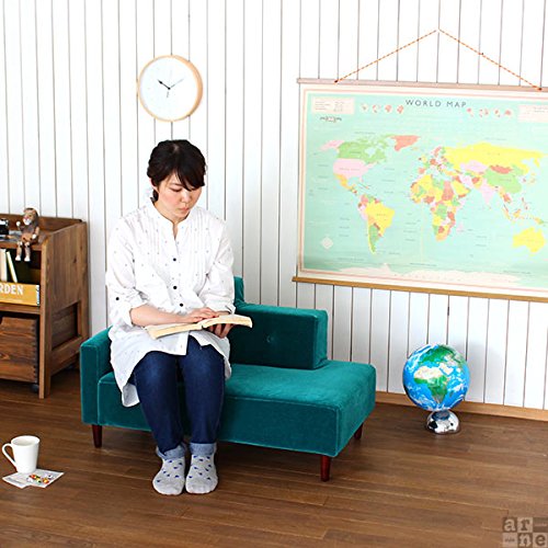 Amazon.co.jp: arne ミニソファー 2人掛け キッズソファ 子供用 布張り 