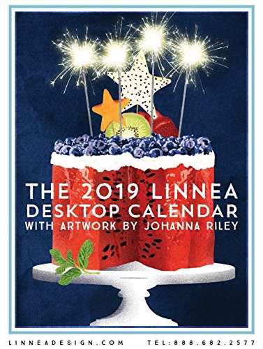 Linnea Design 2019 Desktop Calendar 5 X 7 Inches Art by Johanna Riley…