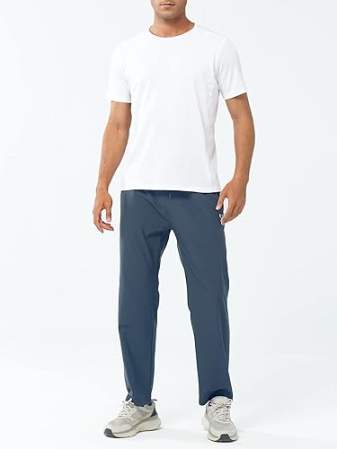 Vista 6 de NORTHYARD Pantalones deportivos para hombre, pantalones deportivos para correr, entrenamiento, ligeros, para gimnasio, correr, pantalones deportivos