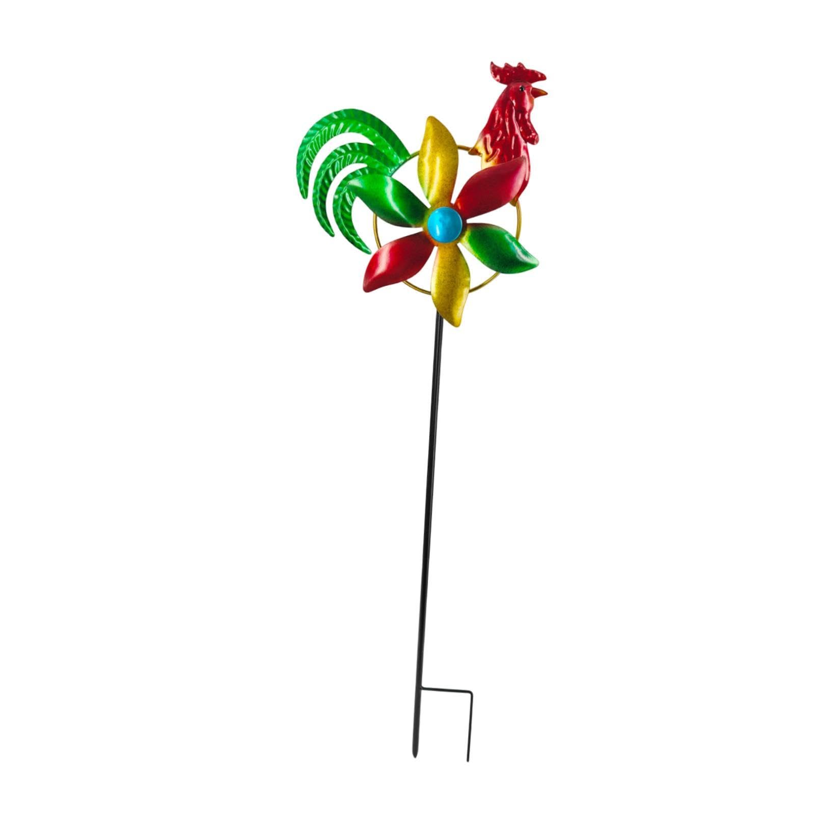UJEAVETTE Wind Sculpture Housewarming Gifts Crafts Lawn Ornament for Patio Garden Lawn-image-13
