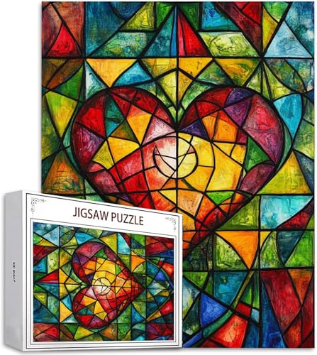 Puzzle 5000 Piezas Color Rompecabezas para Adultos, un Rompecabezas Desafiante, Juegos de Puzzle para Toda la Familia, Letras en la Parte Posterior, Decoración del Hogar, Regalos Navidad Amar H-8783