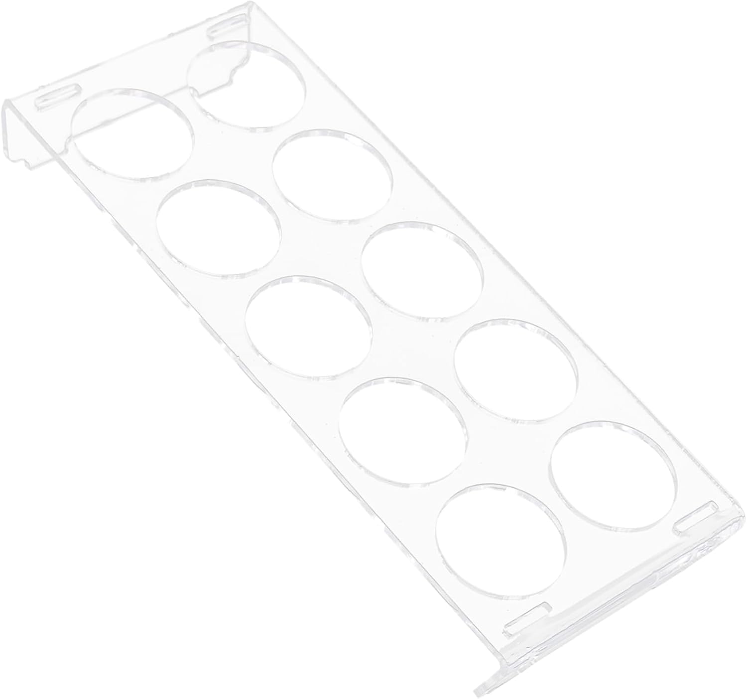 5pcs Egg Organizer for Refrigerator Egg Carrier Shape Slots Anti-extrusion Anti-collision Easy to Wash Holder