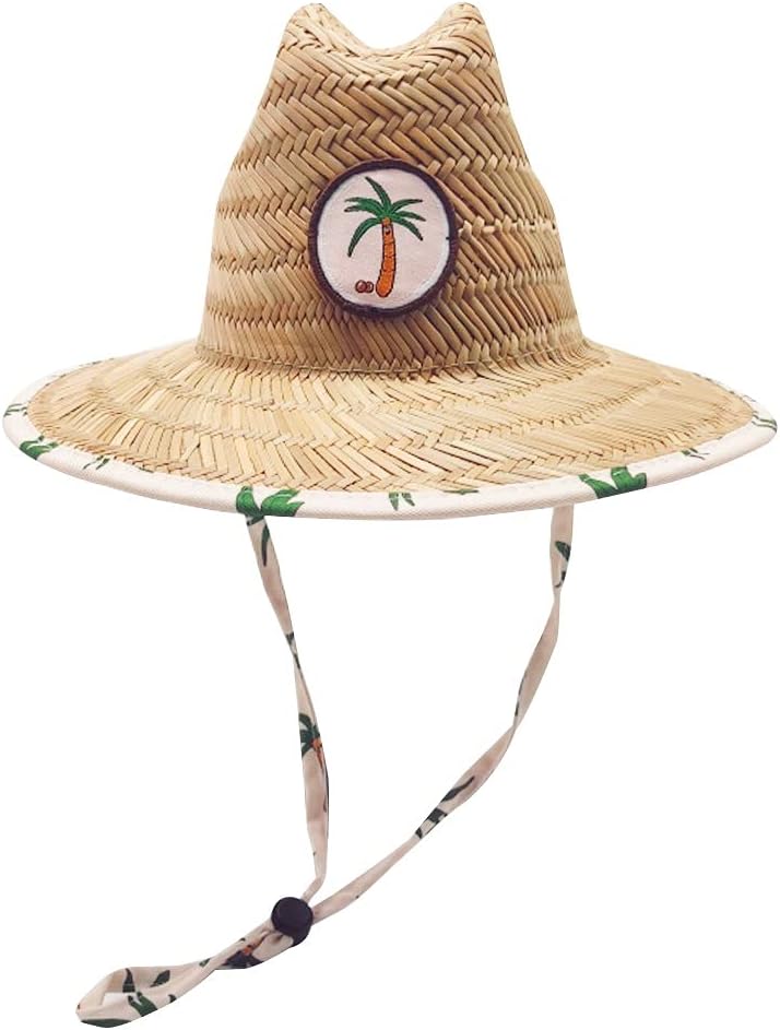 Palm Tree Baby Lifeguard Hat - Beige