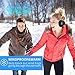 Voerou Wireless Headphones Ear Muffs Ear Warmers Foldable Unisex Fleece Earmuffs with Microphone for Winter Outdoor Men Women and Girls/Kids (Black)