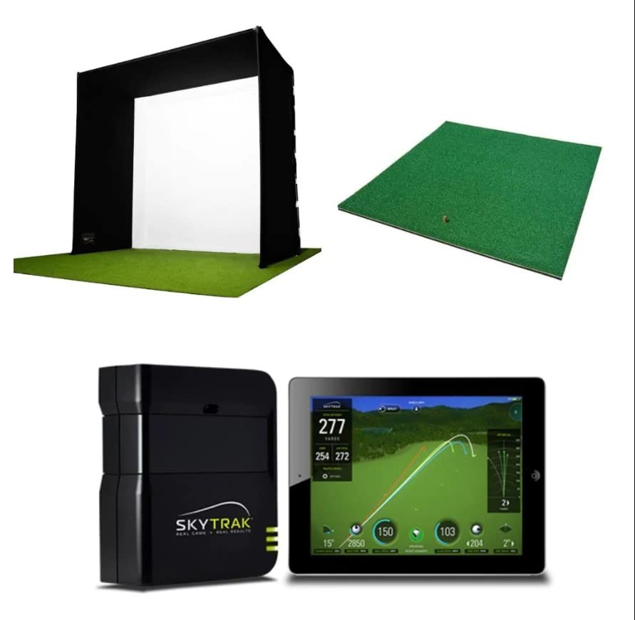 GOLFBAYS SKYTRAK HOME GOLF SIMULATOR BUNDLE