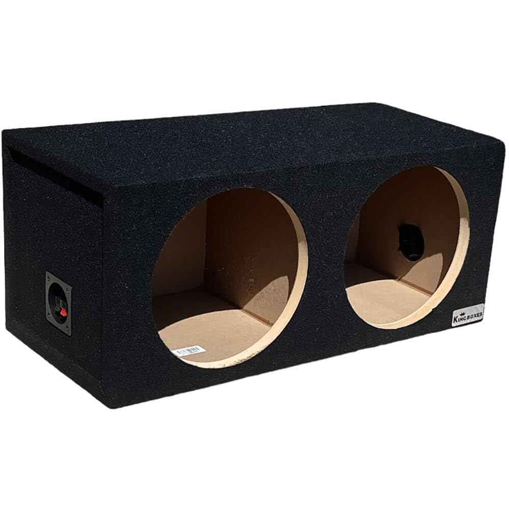 King Boxes D12S 12 inch Dual Sealed Speaker Box
