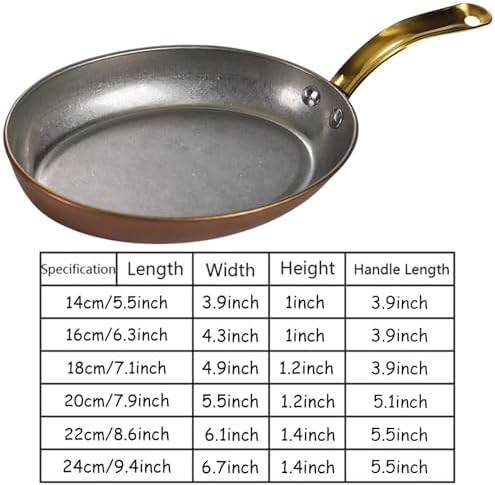 Stainless Steel Paella Pan - Nonstick Seafood Frying Pan with Rivet Handle, Dishwasher & Oven Safe Cookware for Home Cooking, Ideal Paella Pot for Kitchen