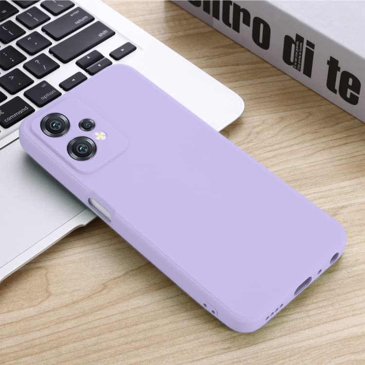 Image of DIZORO Microfiber Cover Compatible Smooth Touch Cushion Liquid Soft Silicone Gel Rubber Phone Cases Non-Slip Full Body Protective Shockproof Back Cover -nord ce