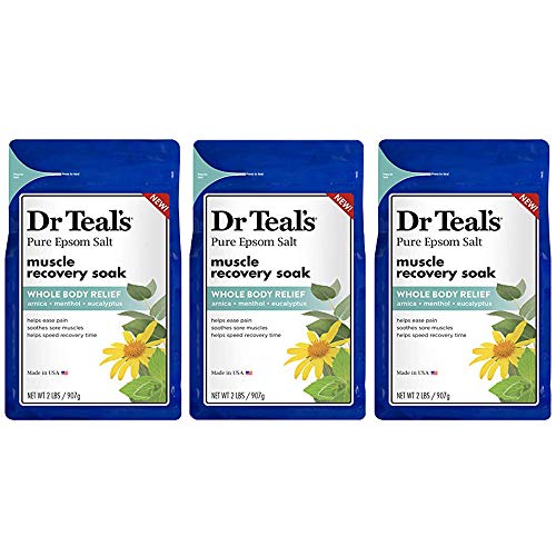 Dr. Teal's Epsom Salt - Muscle Recovery Soak - Whole Body Relief