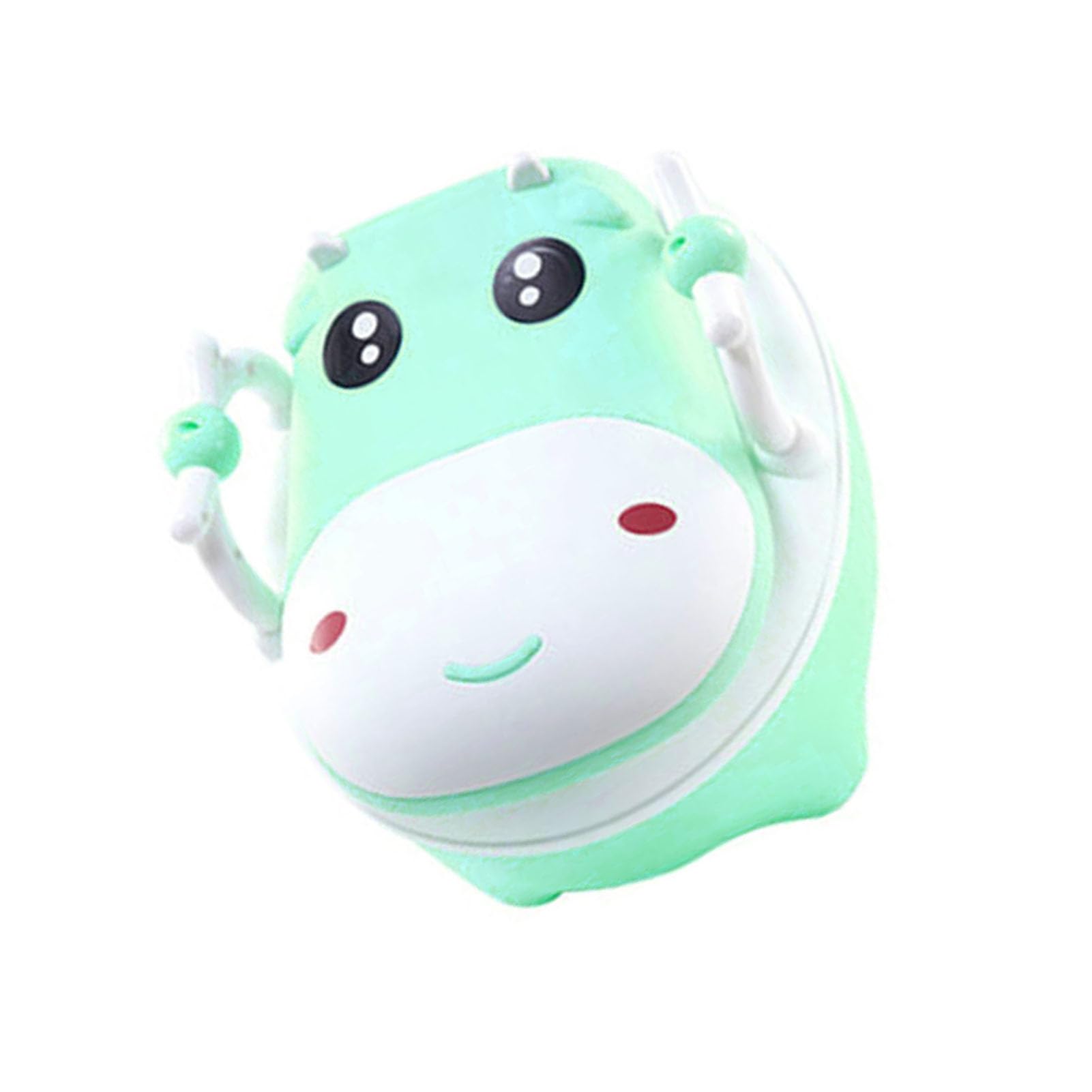 Inodoro de Entrenamiento para Ir Al Baño con Cepillo, Antideslizante, Desmontable, de Género Neutro, para bebé, Orinal para Niño y Niña (GREEN)