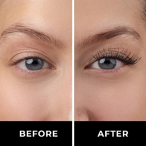 Image of Lamel- 3D Effect Mascara- Black | Lifts and curls the lashes | Gives a voluminous effect |Unique brush that easily separates lashes |Smudge-proof formula |10ml (Pack of 2)