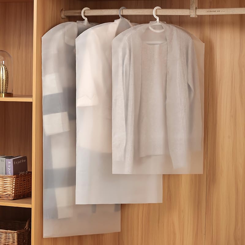 4PCs White Garment Bags –XL 48