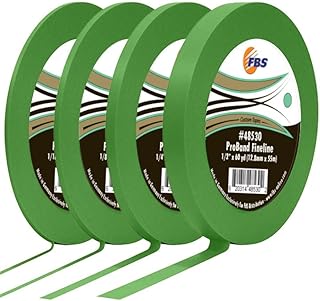 FBS Distribution FBS-48420 ProBand Orange Fine Line Tape - 0.25 in. x 60 Yards