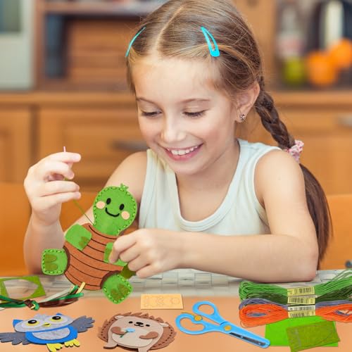 Garma TYAC0099 Animal Diy Sewing Kits For Kids Age 6-12 thumb #4