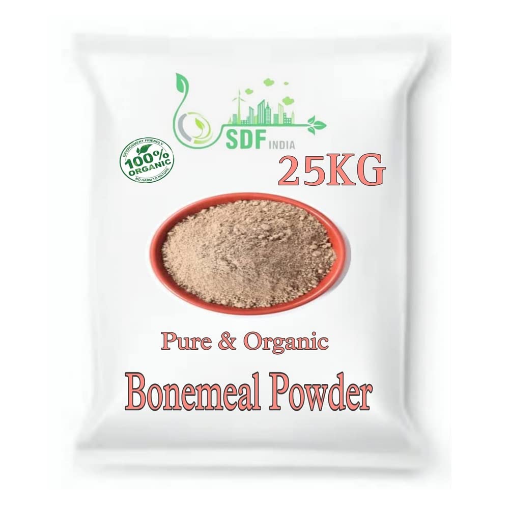 Sdf India Organic Bone Meal Powder For Plants Home Gardening | Rich In Phosphorus And Calcium | Natural Plant Fertilizer (25Kg)-image-34