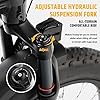 VELOWAVE Electric Bike 26" Fat Tire Electric Bike for Adults 1200w Peak Motor 48V 15AH Removable LG Cell Battery UL Certified Step-Thru Ebike with Cable Lock& Bell #5