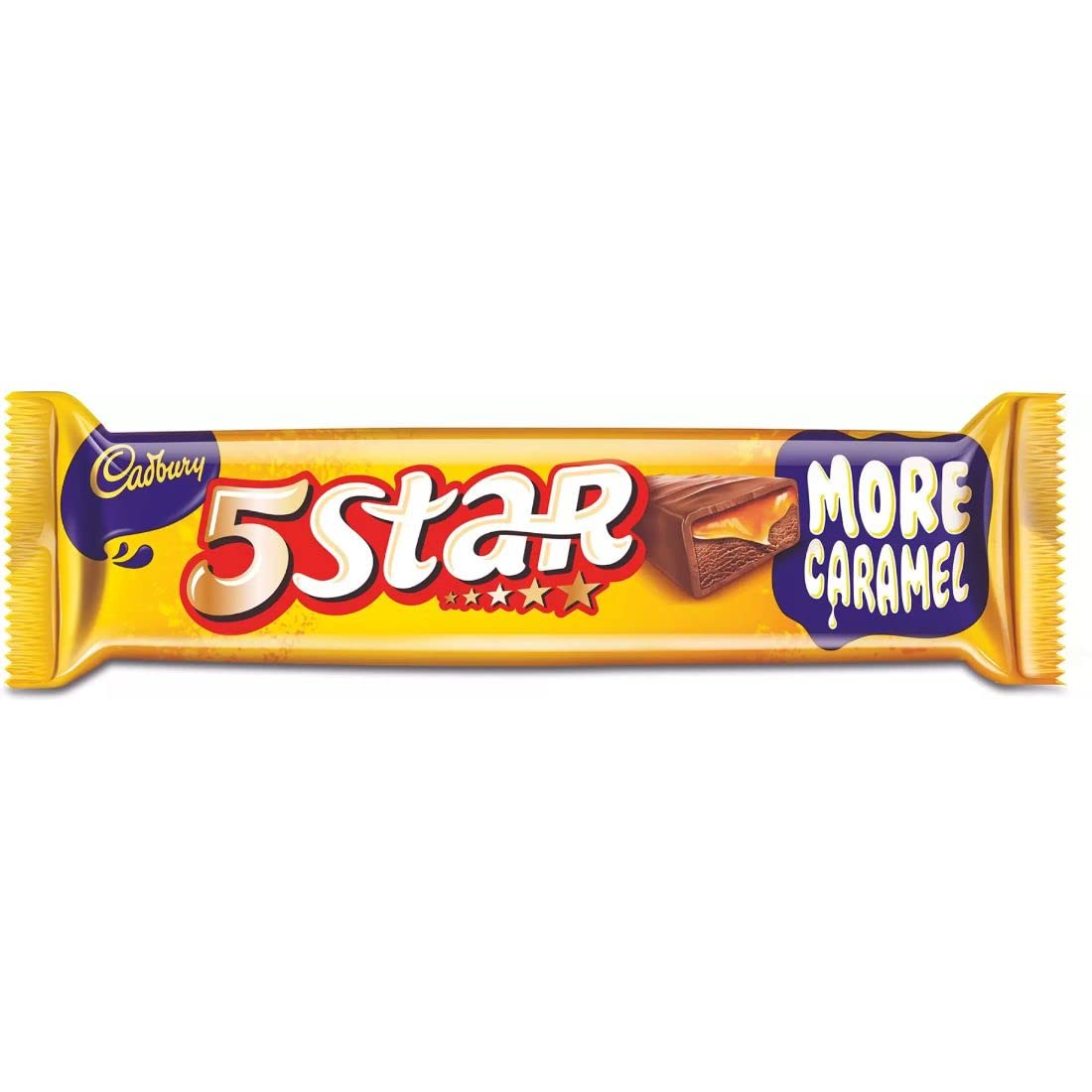 Cadbury 5 Star Caramel Chocolate Bar, 22 Gram