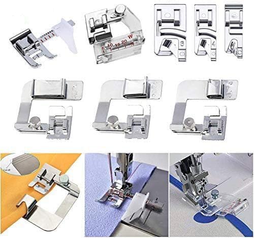 Pies para Máquina de Coser Rolled Hem 3 piezas miniatura 2