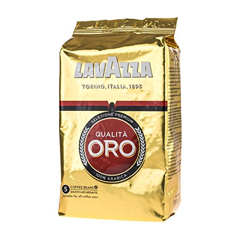 18 x 1 kg Lavazza Qualita Oro Kaffee Espresso ganze Bohnen