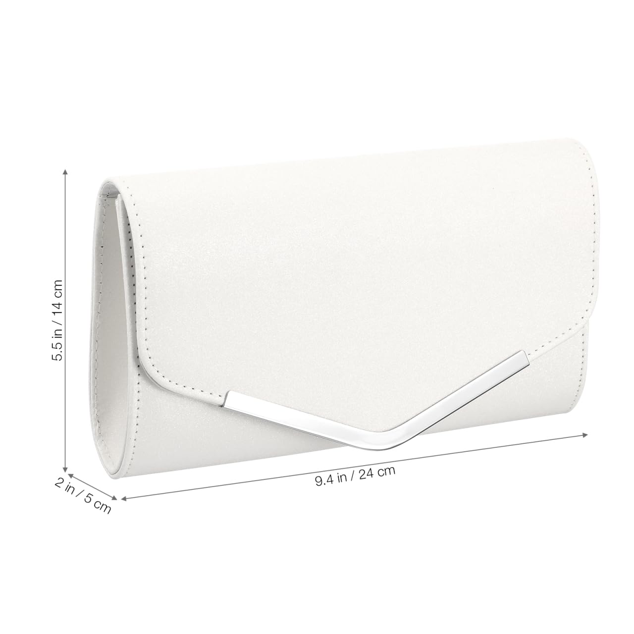 CALLARON Sac De Soirée Femme Pochette À Chaîne Avec Motif Paillettes Élégant Sac À Main D'Embrayage 9.45X5.51X1.97 Pouces Idéal Pour Mariage Bal Cocktail