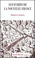 les ecrits de la nouvelle france 289518061X Book Cover