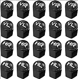 camion vl plateau Kit de marquage complet pour une organisation optimale : notre kit de bouchons de valve de voiture contient 20 capuchons étiquetés avec précision – 5 pour VR, HR, VL et HL. Ce positionnement clair permet une identification rapide des pneus lors de l'entretien ou des contrôles de pression. Les bouchons de valve noirs agissent comme un outil de marquage pratique pour éviter toute confusion sur les SUV, les voitures ou les camions. Avec ce système bien pensé, vous organisez vos pneus de manière systématique et gagnez un temps précieux.