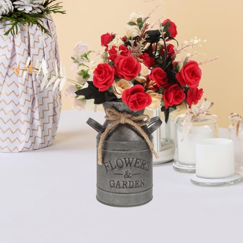 Seau à fleurs rétro rustique pour sublimer votre décoration de jardin et maison - 5
