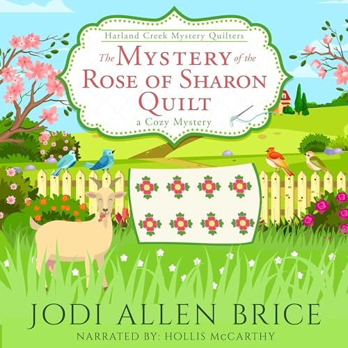 Page de couverture de The Mystery of the Rose of Sharon Quilt