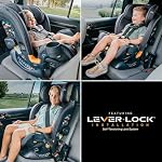 Chicco-OneFit-LX-ClearTex-All-in-One-Car-Seat-with-LeverLock-Installation-Slim-Design-Convertible-Car-Seat-Seat-for-Infants-and-Children-5-100-lbs-EbonyBlack