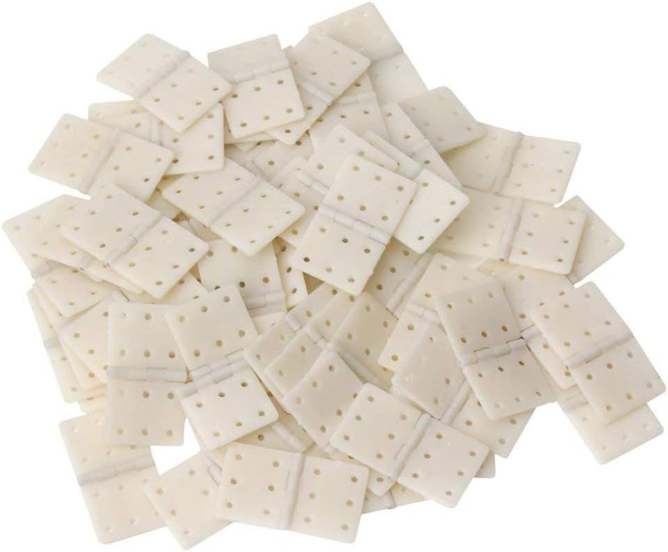 Large Size Nylon Pinned Hinges RC Airplane Plane Parts Replacement 20Pcs (20X36mm)
