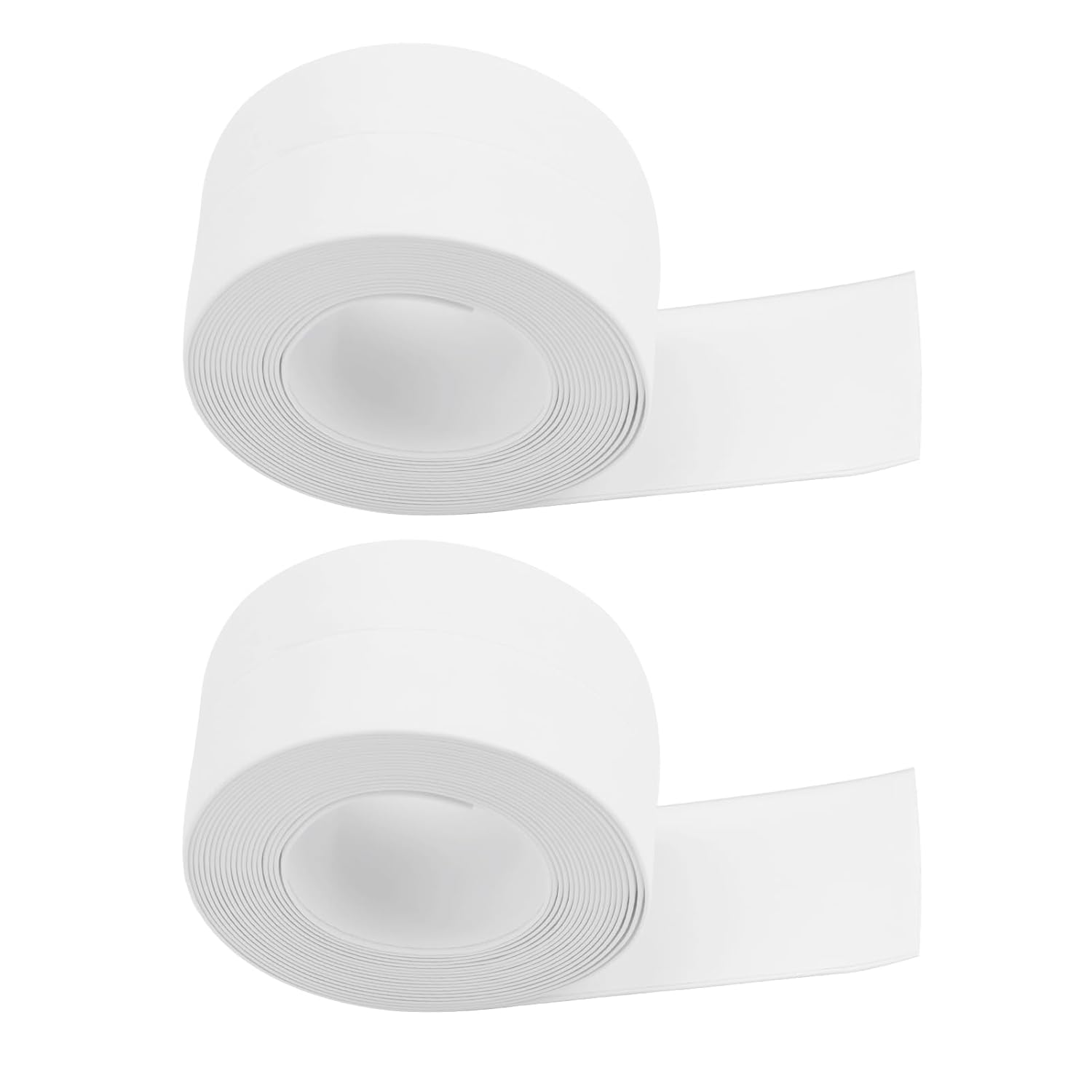 Bath Sealant Strip - Waterproof Caulk Strip, 2 Rolls Bathroom Sealant Tape White Anti Mould ...