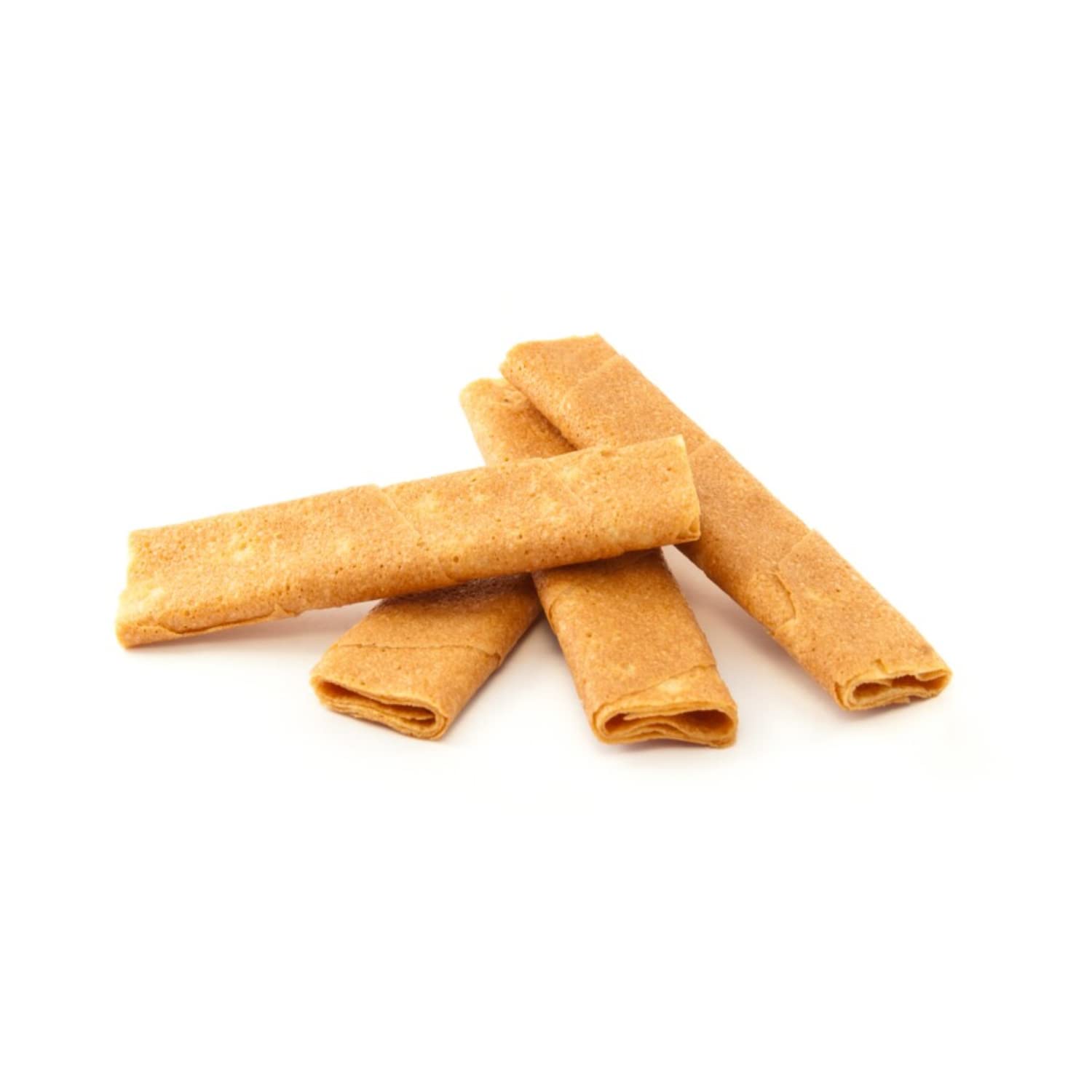 Gavottes Crêpe Dentelle Authentique Production Locale Originale | Crêpes bretonnes originales | Biscuits roulés croquants - 4 x 125 grammes | Crêpes Prêtes